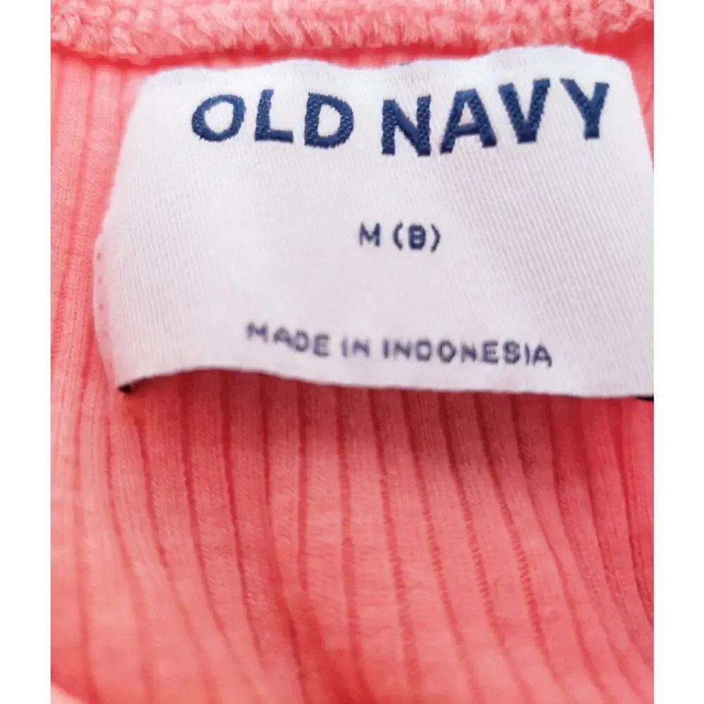 Girls 8 Ribbed Strappy Pink Shorts Romper Old Navy